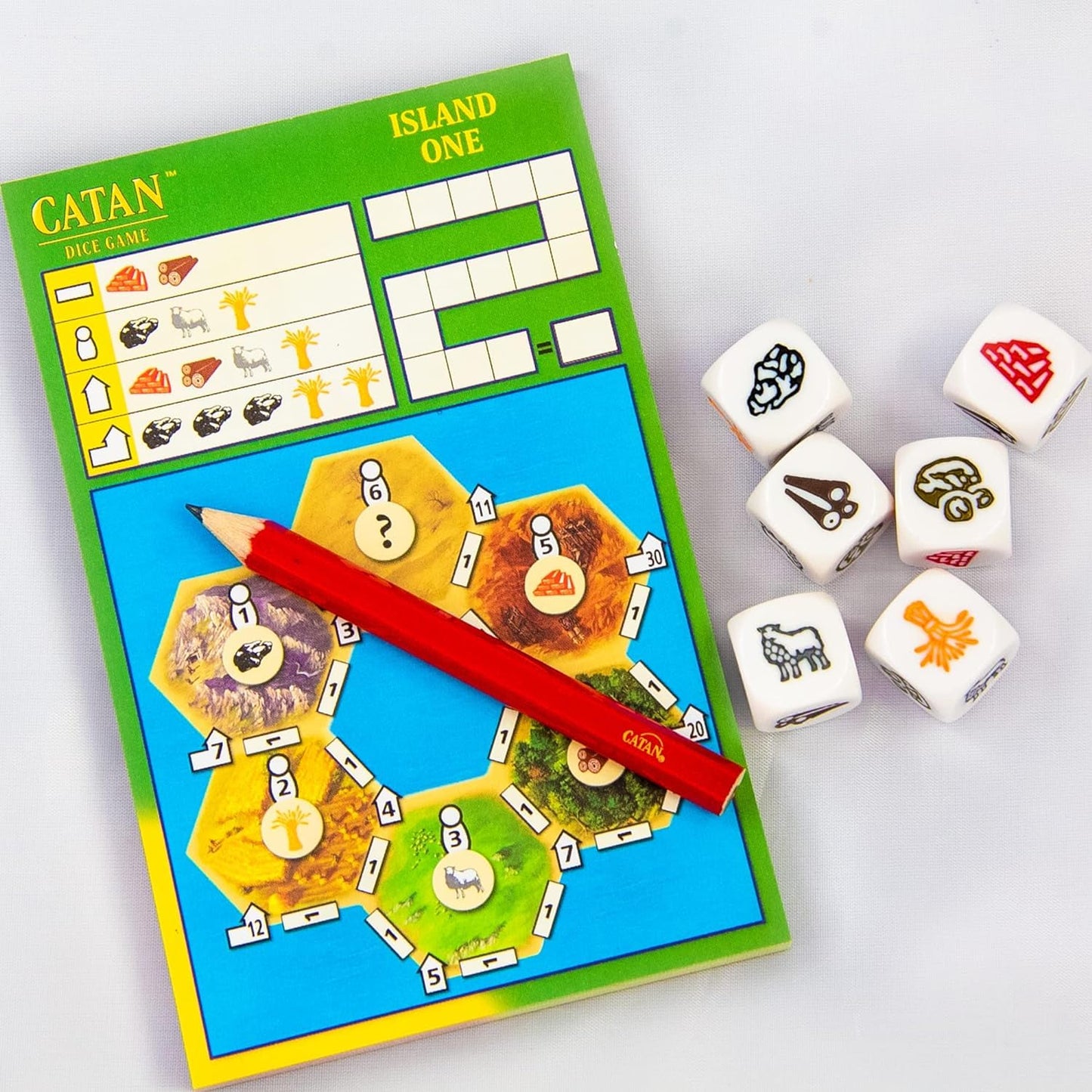 CATAN Dice Game – Portable Strategy for 1-4 Players | 15–30 Minute Play