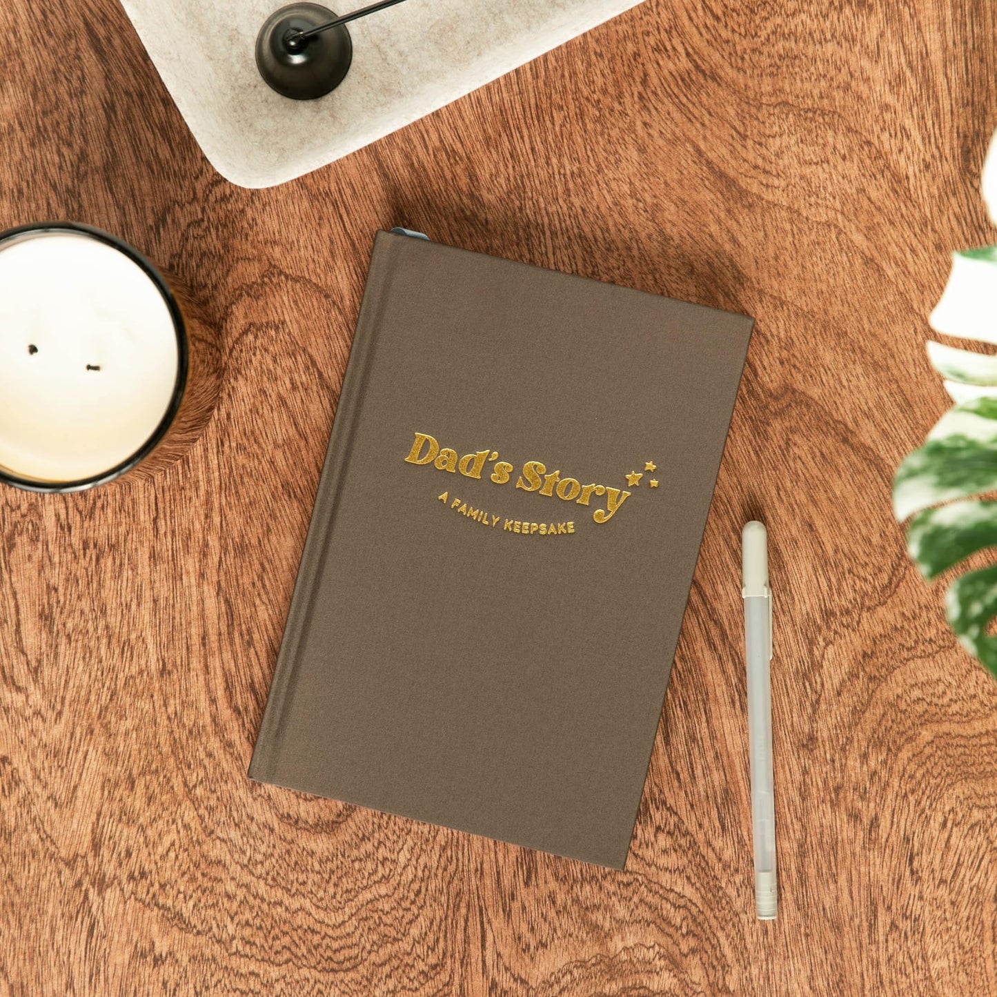 Dad's Story Journal (Hardcover) – 250+ Prompts | CATCHYOURDREAMS