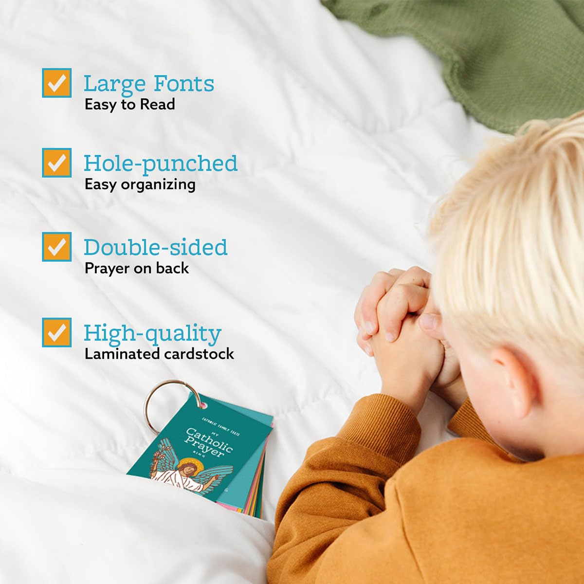 Catholic Prayer Ring Cards – 27 Prayers for Kids | Catholic Family Crate
