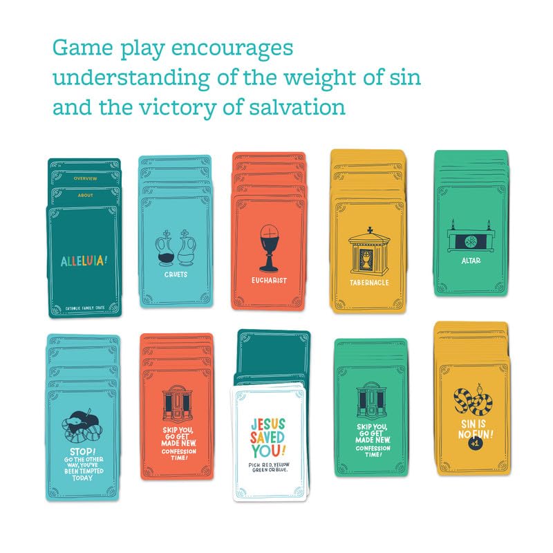 Alleluia! Catholic Card Game for Families | Catholic Family Crate