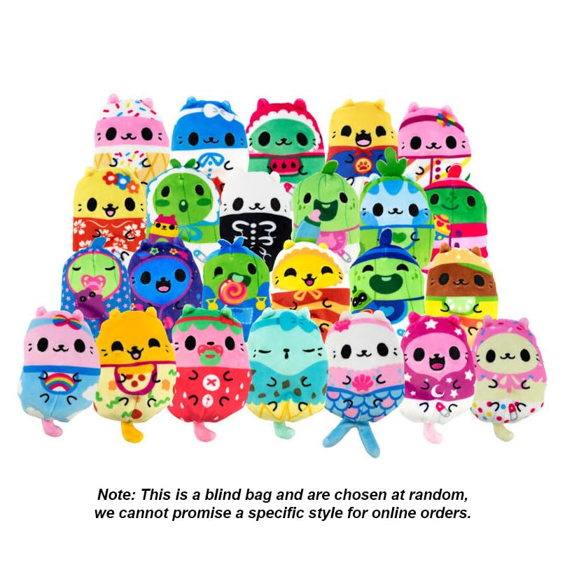 Cats vs Pickles Kittens vs Gherkins Mystery Bag – 3-Inch Bean Plushies & Sensory Toys