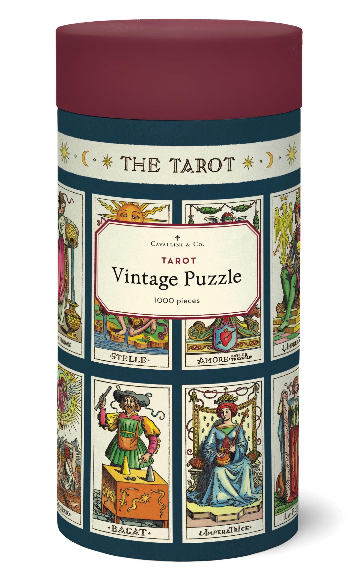 Cavallini & Co. Tarot 1,000-Piece Puzzle | Vintage Archive Imagery
