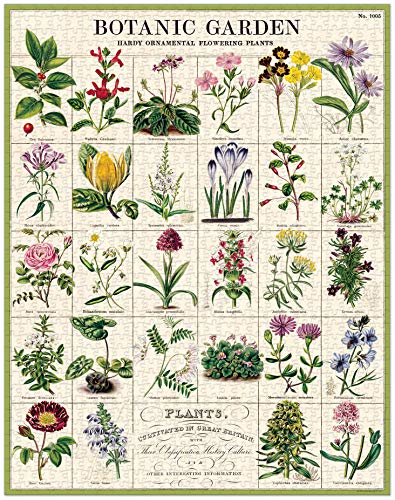 CAVANILLI & CO. Botanic Garden 1,000 Piece Puzzle – Vintage Cavallini Archive Images