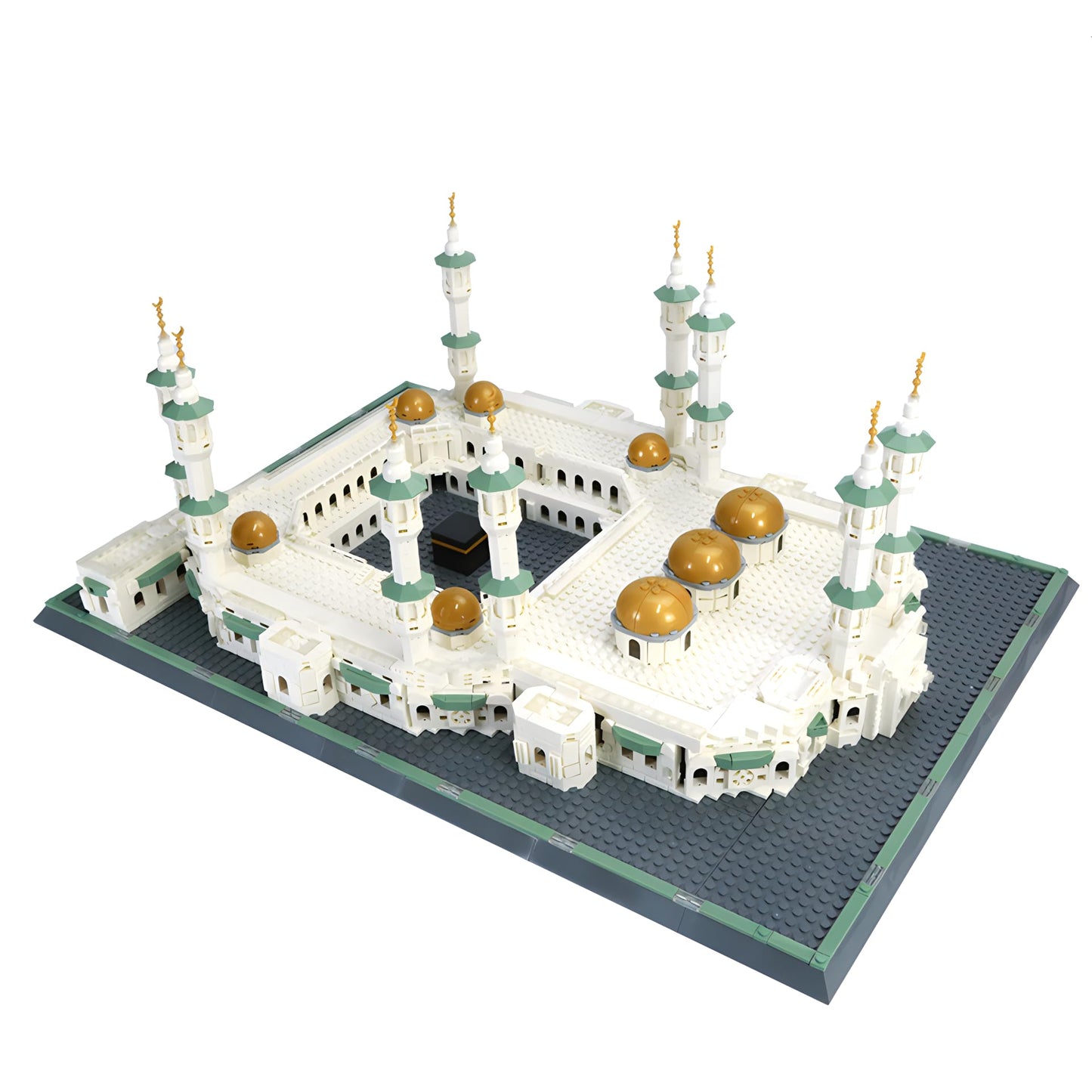 CAXIMSY Great Mosque of Mecca Building Blocks Set - 2291 Pieces | Islamic Architecture Model Toys