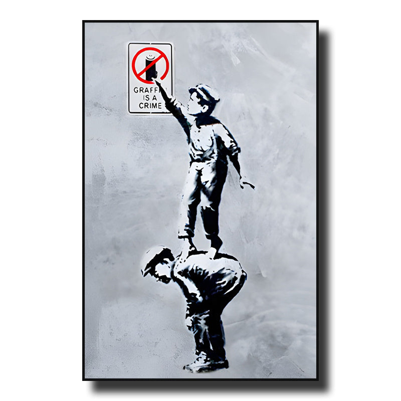 Living Room Decorated Canvas Painting