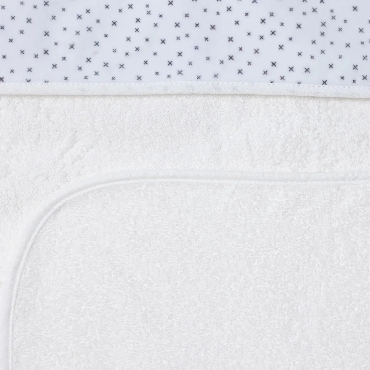 Mollia Baby Towel Girls - White