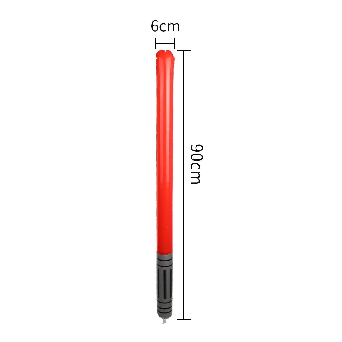 CCINEE Inflatable Light Saber Sword 12pcs – 4 Green, 4 Red, 4 Blue Party Favors