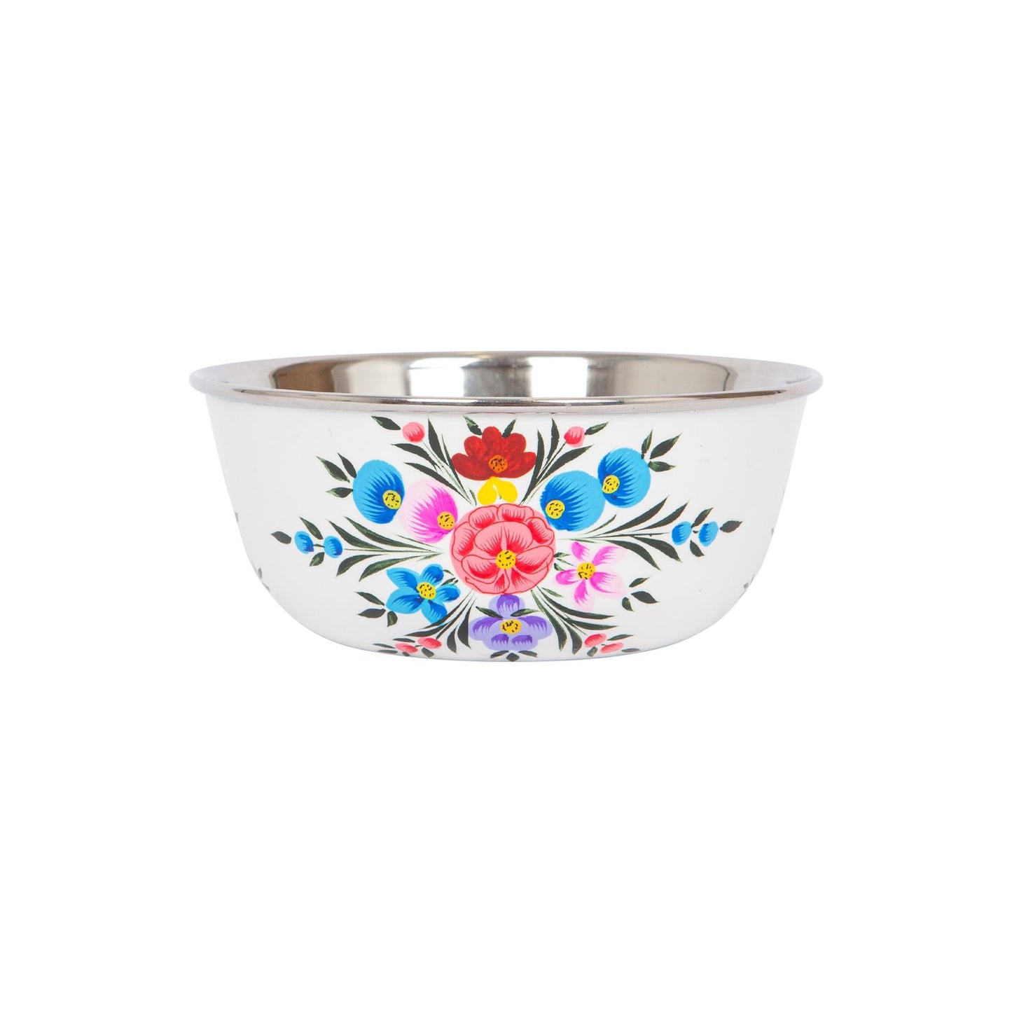 Pansy 14.5cm Hand-Painted Picnic Snack Bowl