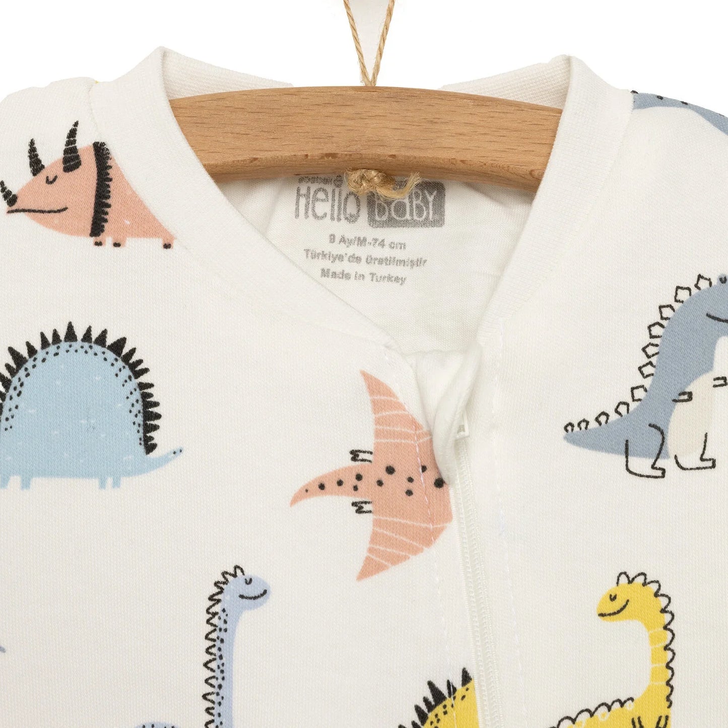 HelloBaby Sleepsuit - Ecru