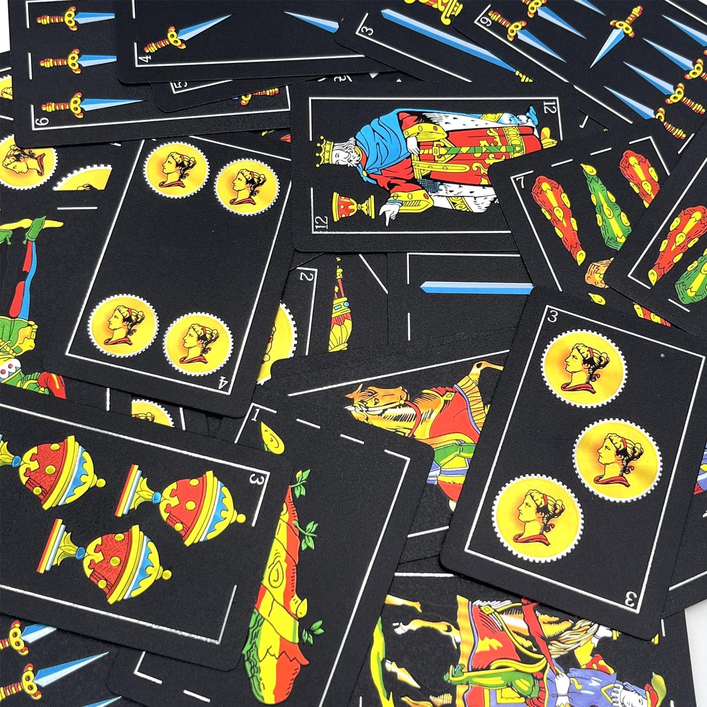 CDBXRA Spanish Playing Cards – Original Deck for Briscas & Classic Games