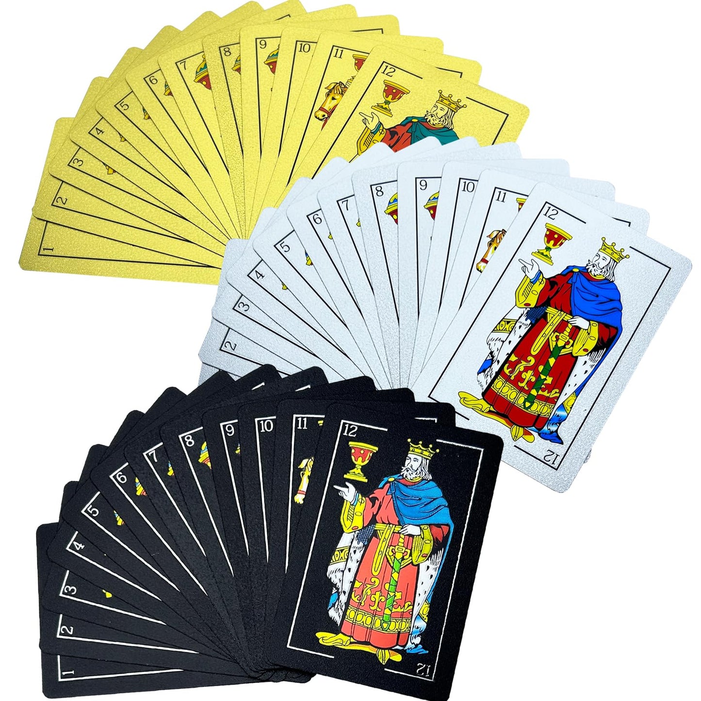 CDBXRA Spanish Playing Cards – Original Deck for Briscas & Classic Games