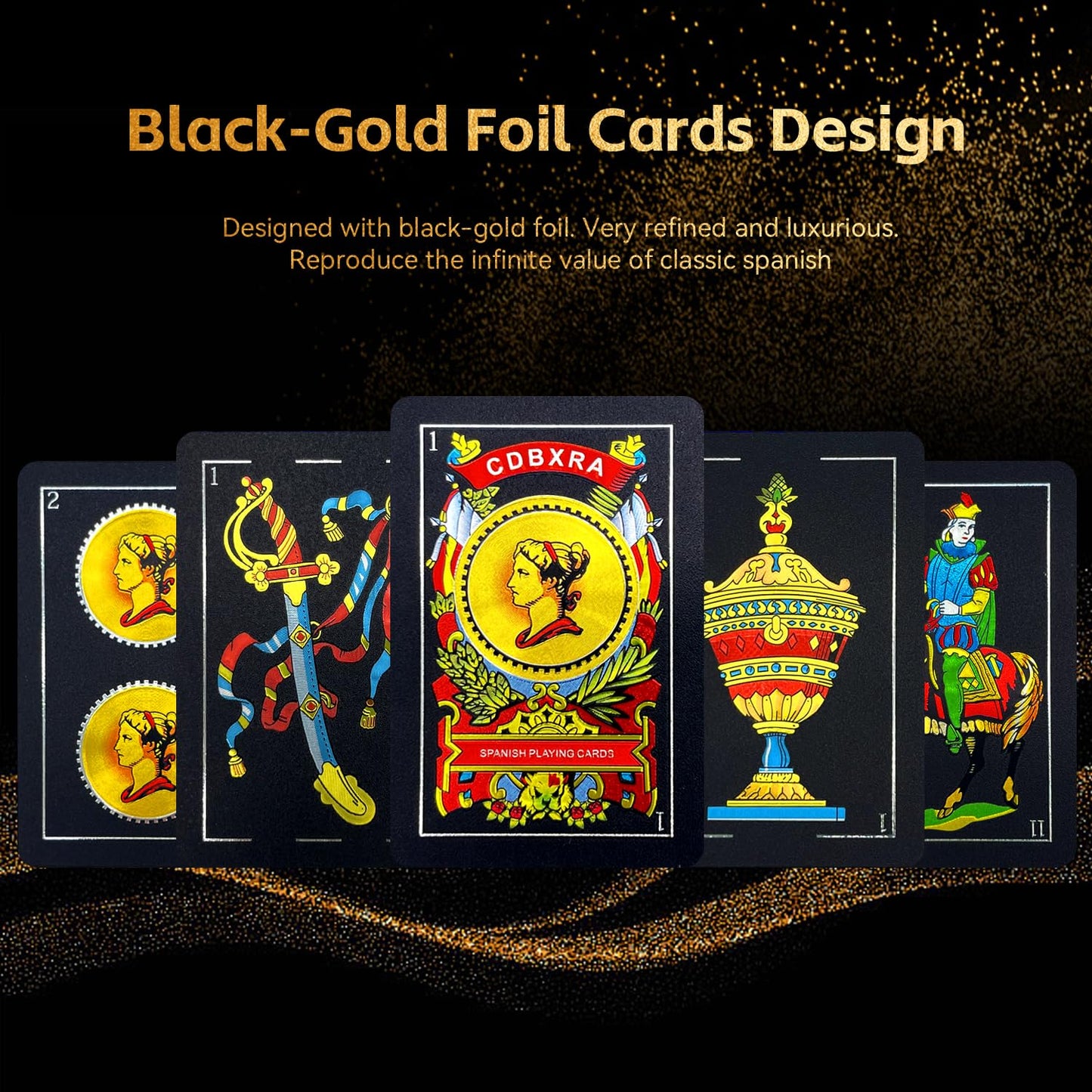 CDBXRA Spanish Playing Cards – Original Deck for Briscas & Puerto Rico/Mexican Games