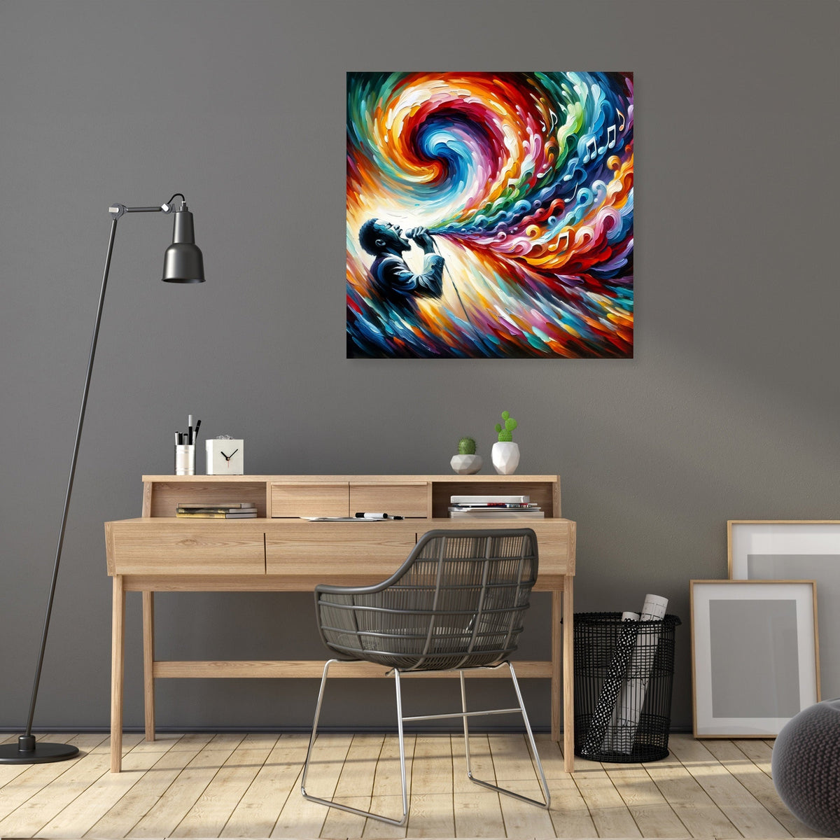 Jazz Resonance Canvas