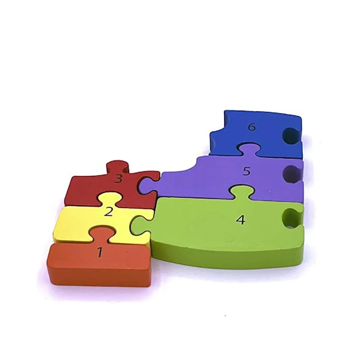 Orange Tree Toys Lion Number Puzzle