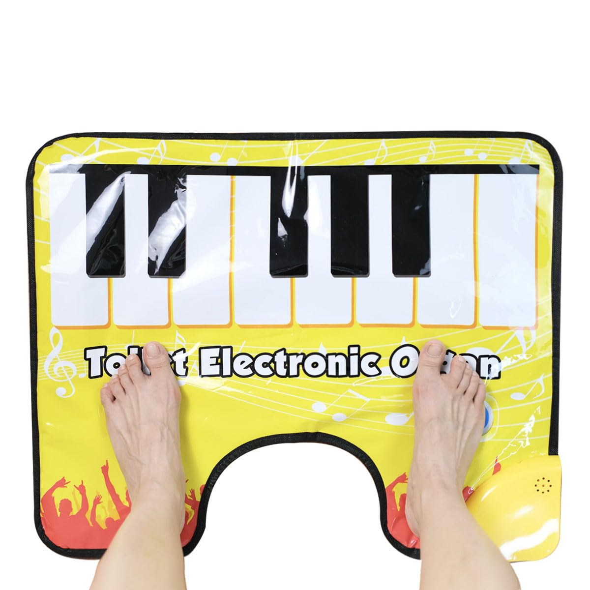 CEAJUSIOT Potty Piano Floor Mat – Musical Bathroom Rug Gift