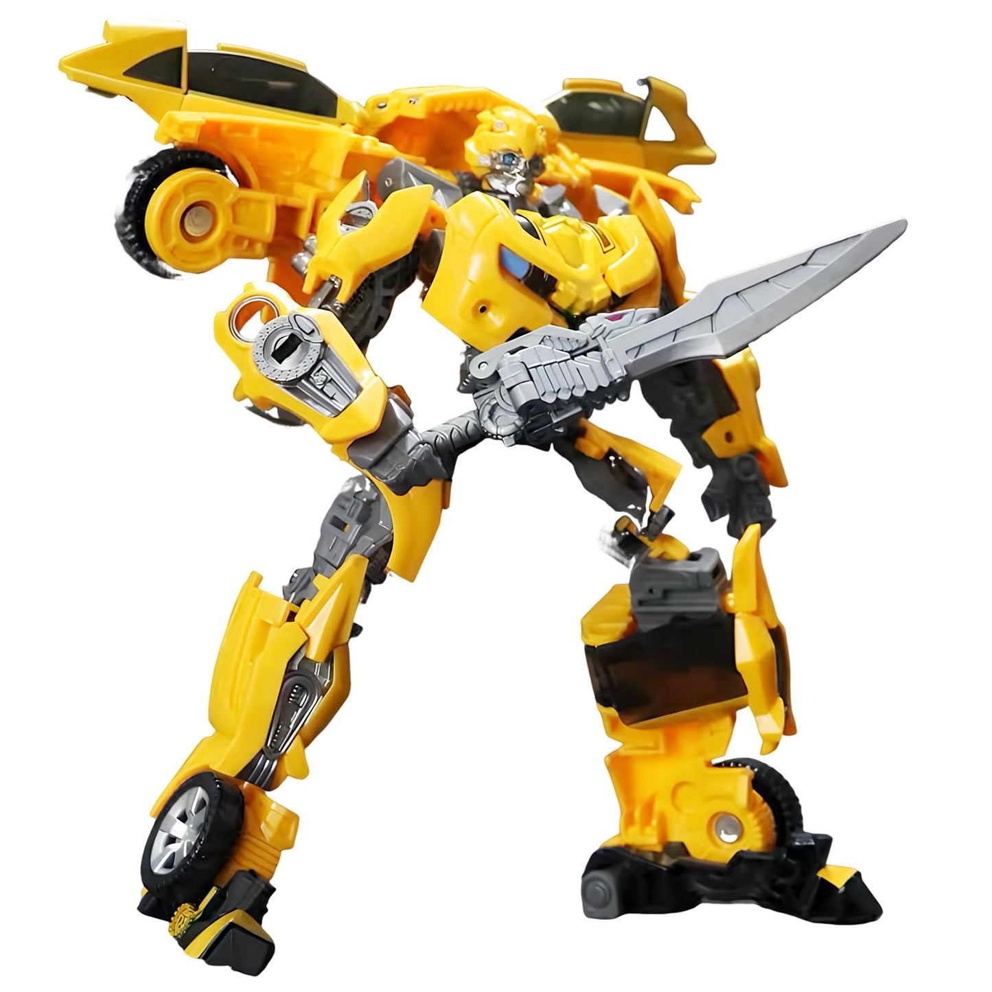 CEEHUONG Deformation Robot Toy – Car & Robot Modes, 8.6-Inch Action Figure for Ages 6+