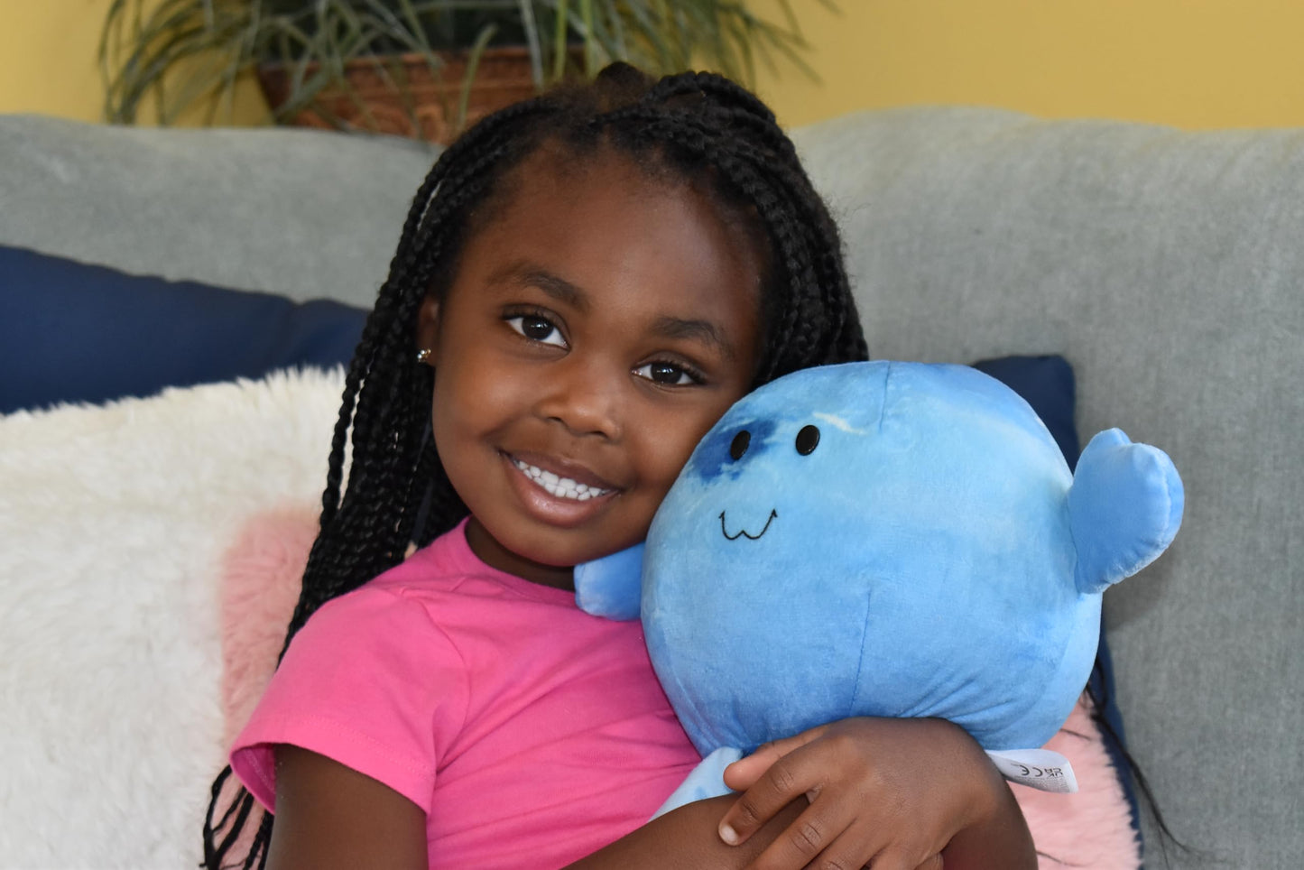 Celestial Buddies Neptune Buddy – 10-inch Plush, Embroidered Features, Space STEM Toy