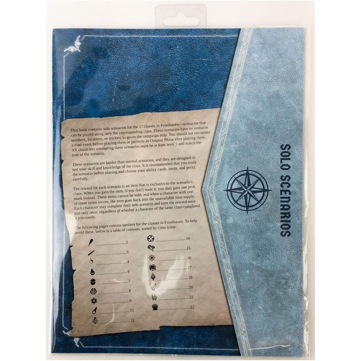 Cephalofair Games: Frosthaven Solo Scenarios – 17 Class-Specific Solo Play Pack (Level 5+)