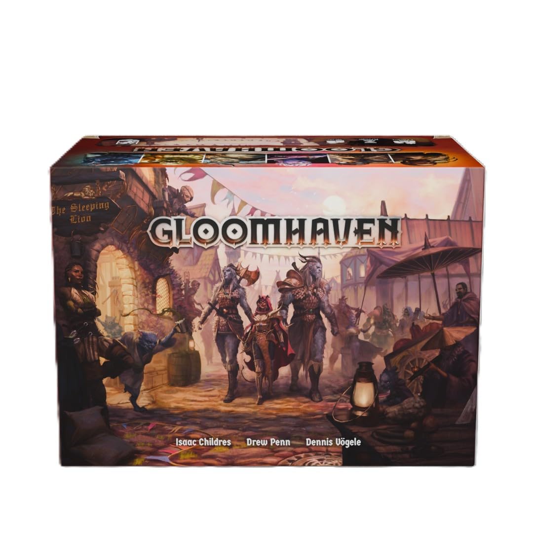 Cephalofair Games: Gloomhaven 2nd Edition – Revised Legacy Strategy Board Game for 1–4 Players