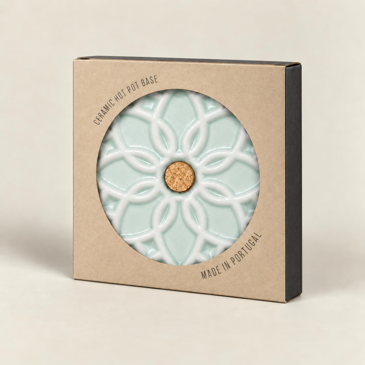 Ceramic Hot Pot Stand Elvira - Mint