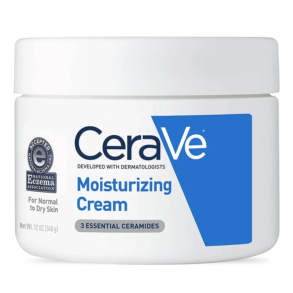 CeraVe Moisturizing Cream Hydrating & Restoring Skin Barrier for Dry to Very Dry Skin 12 oz (340g)