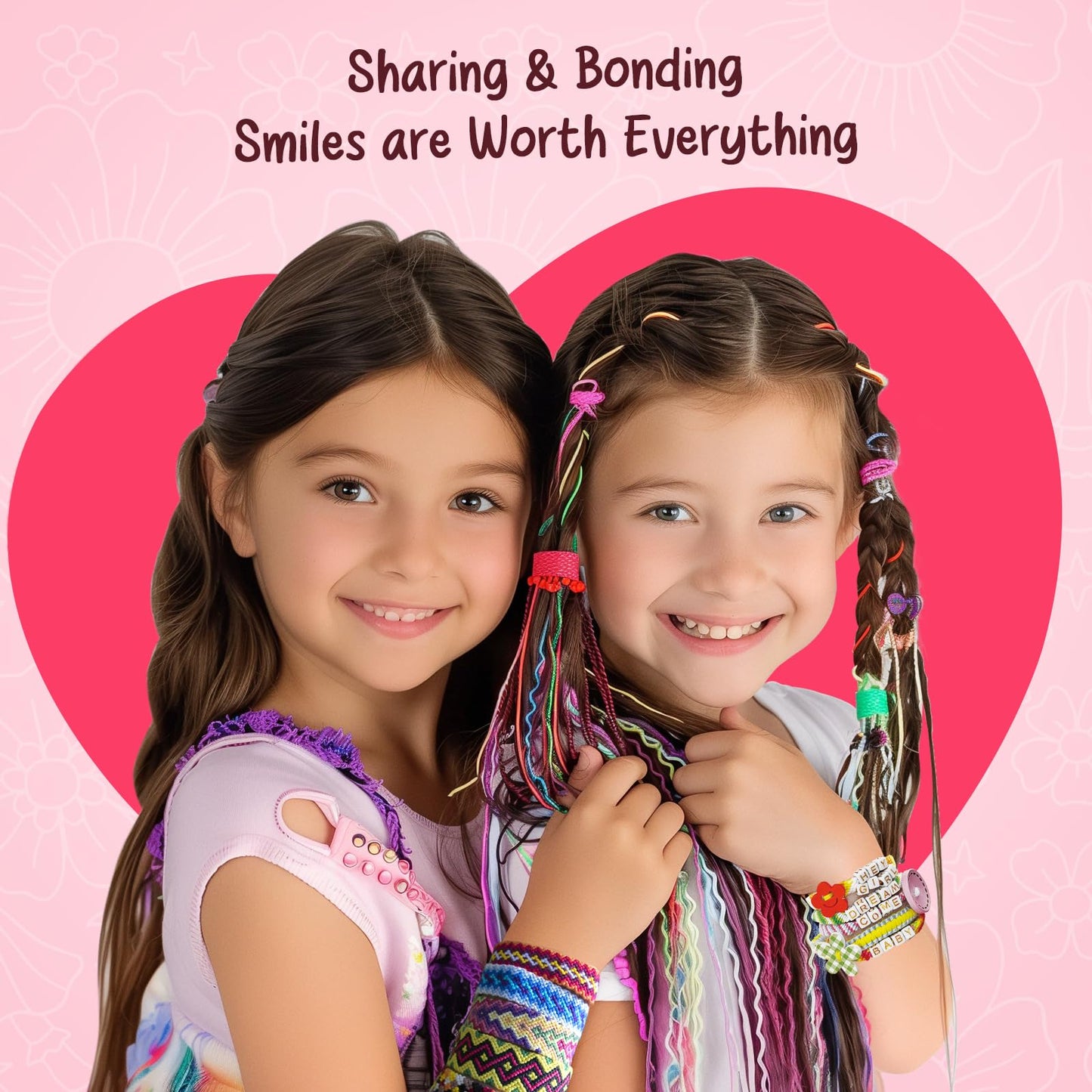 CEUCAL Bracelet Making Kit for Girls – DIY Friendship Bracelets for Ages 6–12 | Creative Crafts & Gifts