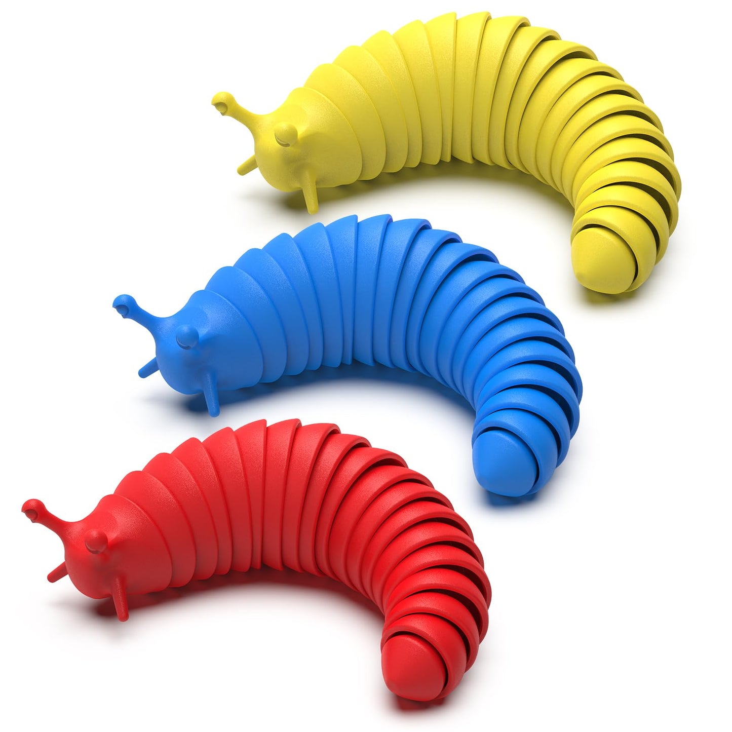 Cevioce Sensory Slug Toy – Valentines Day Gifts for Kids & Adults | Fidget Stress Relief Toy