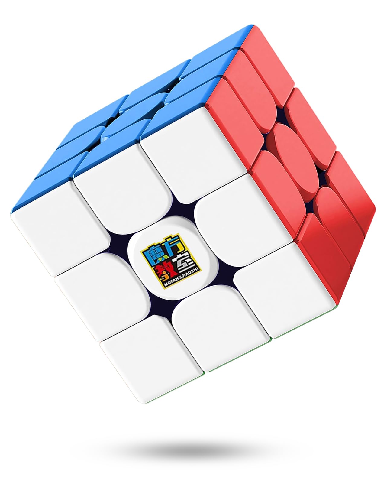 CFMOUR Magnetic Speed Cube 3x3 RS3M Stickerless – 48 Magnets, Stand Included
