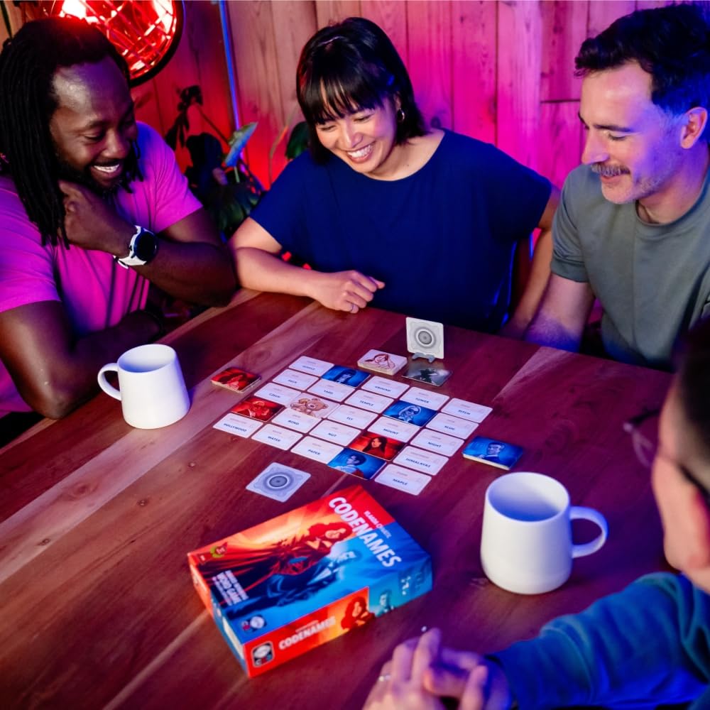 CGE Codenames Board Game (2nd Edition) – Secret Word Association Party Game for 4+ Players