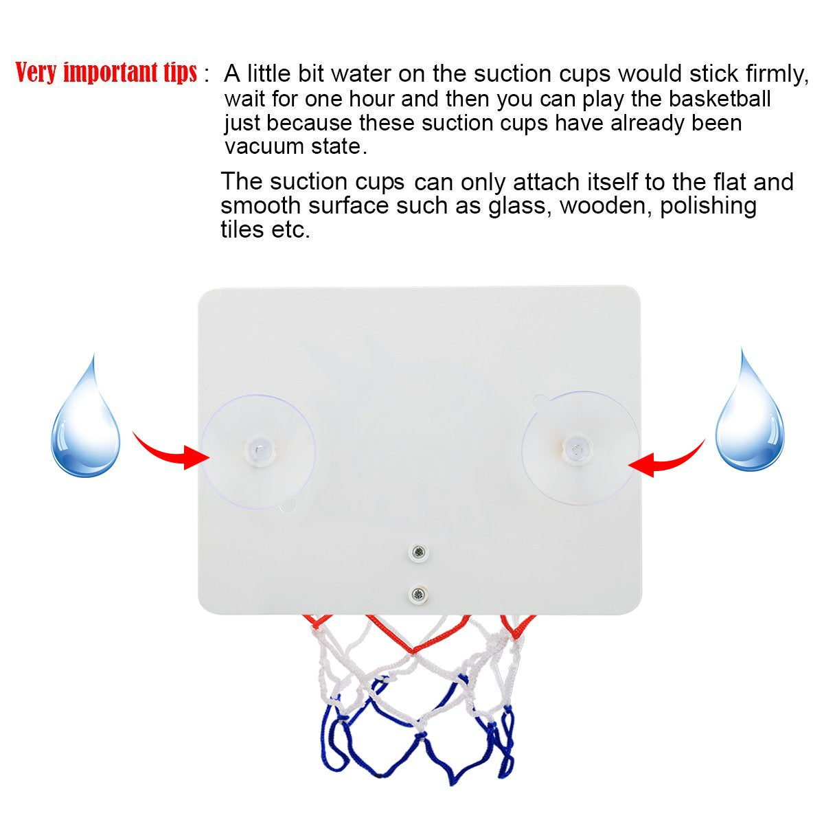 CGRTEUNIE Congerate Slam Dunk Mini Basketball Hoop — Over-the-Door Indoor Fun