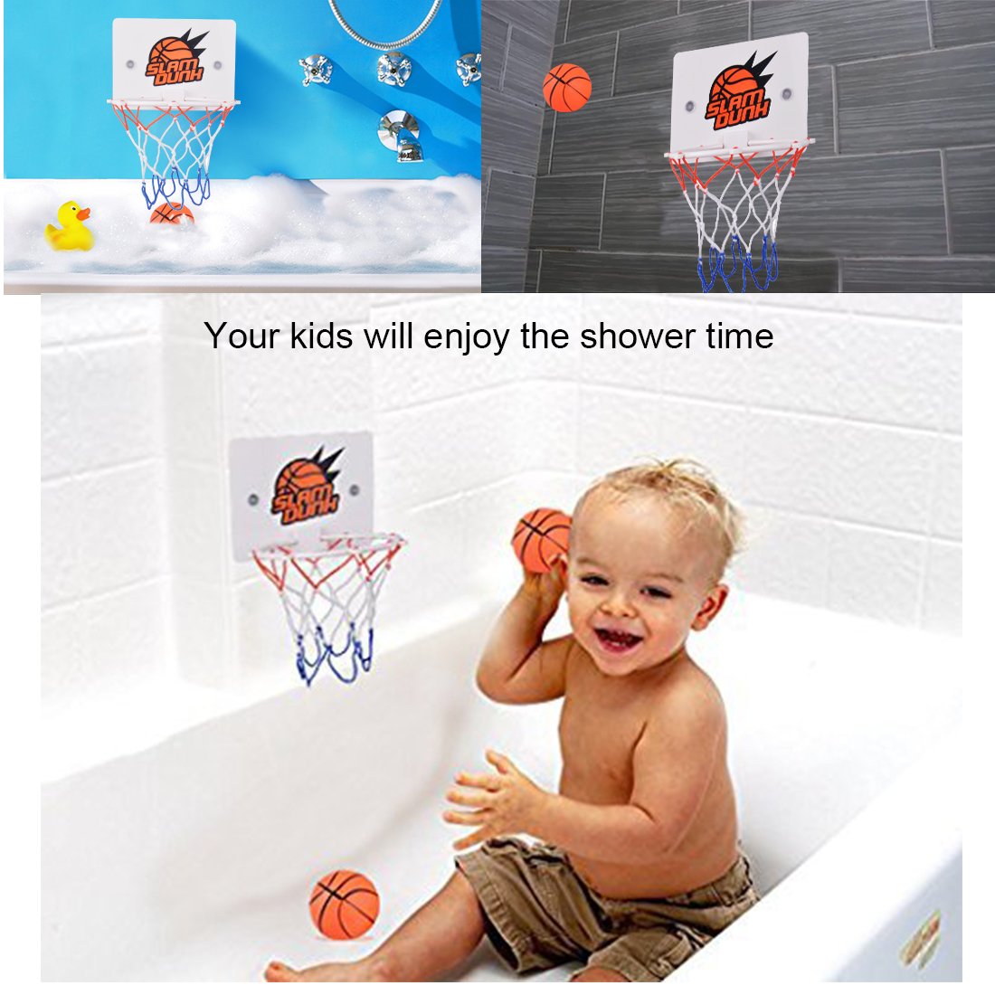 CGRTEUNIE Congerate Slam Dunk Mini Basketball Hoop — Over-the-Door Indoor Fun