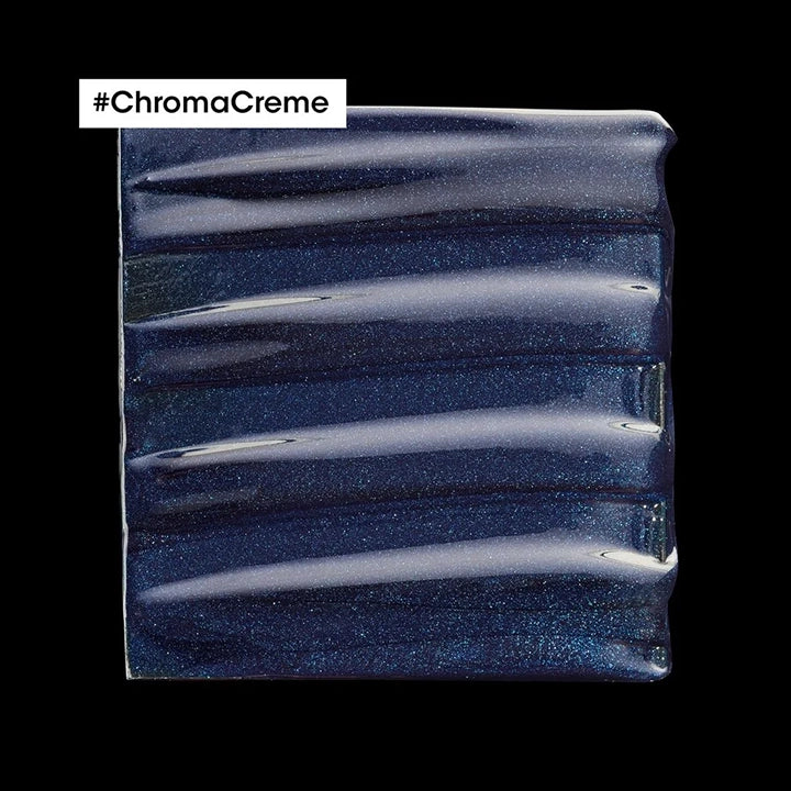 L'Oréal Professionnel Serié Expert Chroma Crème Blue Dyes Shampoo Orange Tone Neutralizing & Colour Correction for Light to Medium Brown Hair 300 ml/10.14 oz
