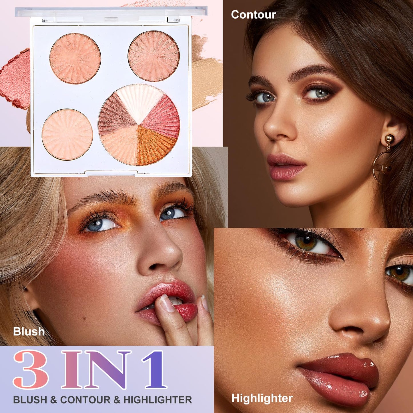 CHAFFUL All-in-One Makeup Kit Gift Set for Women | Complete Makeup Essentials