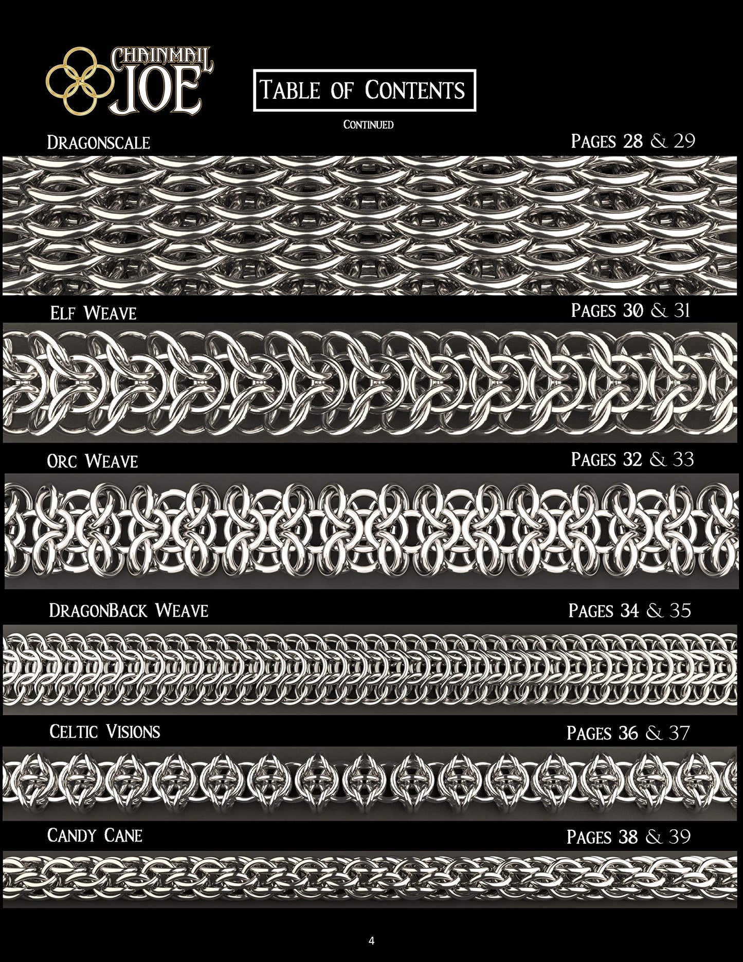 Chainmail Joe Complete Chainmail Kit – 23,000 Rings, 20 Weaves, Pliers & Tutorial Book