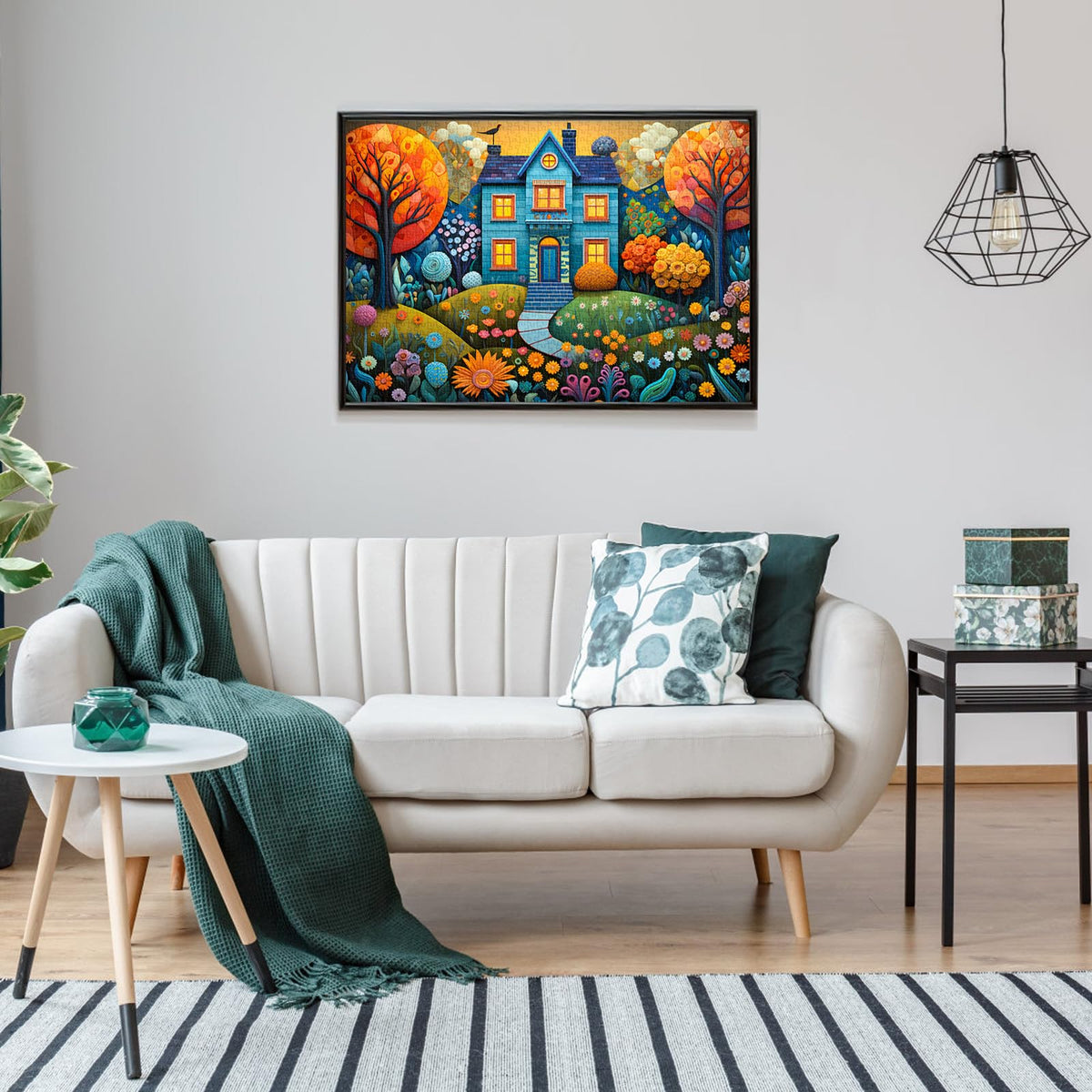 Chalzidar 1000-Piece Jigsaw Puzzle for Adults | Interlock, No Dust, Letter on Back, 1:1 Poster