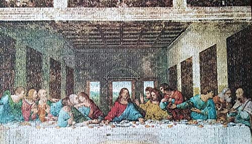 CHAMBERART 1000-Piece Premium Jigsaw Puzzle The Last Supper A-1072 Eco-Friendly Interlocking