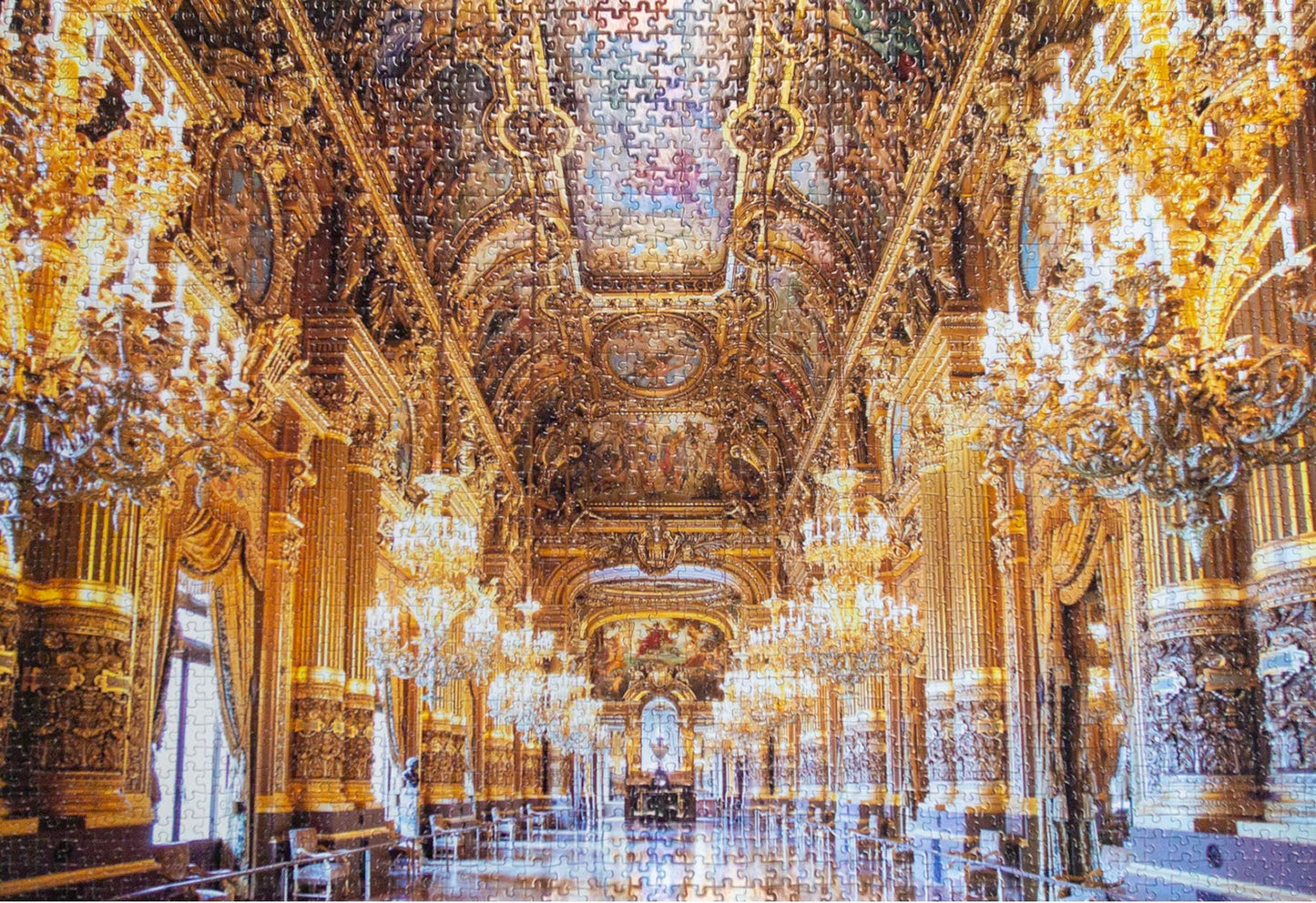 CHAMBERART 2000-Piece Premium Jigsaw Puzzle Opera Grand Foyer A-2003
