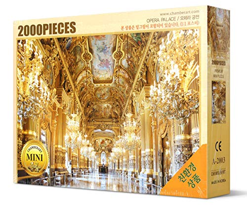 CHAMBERART 2000-Piece Premium Jigsaw Puzzle Opera Grand Foyer A-2003