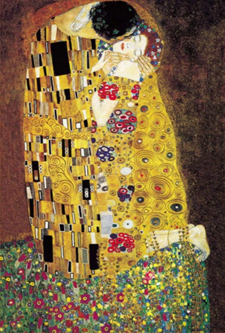 CHAMBERART 500-Piece Premium Jigsaw Puzzle The Kiss A-5050 | Eco-Friendly & Gift-Ready