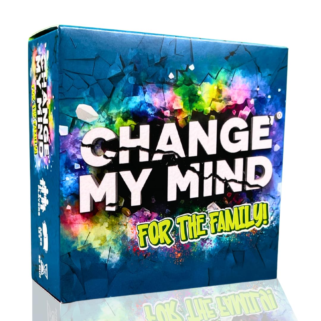 Change My Mind: For The Family – Standalone Family Party Game (Ages 13+, 3–5+ Players)