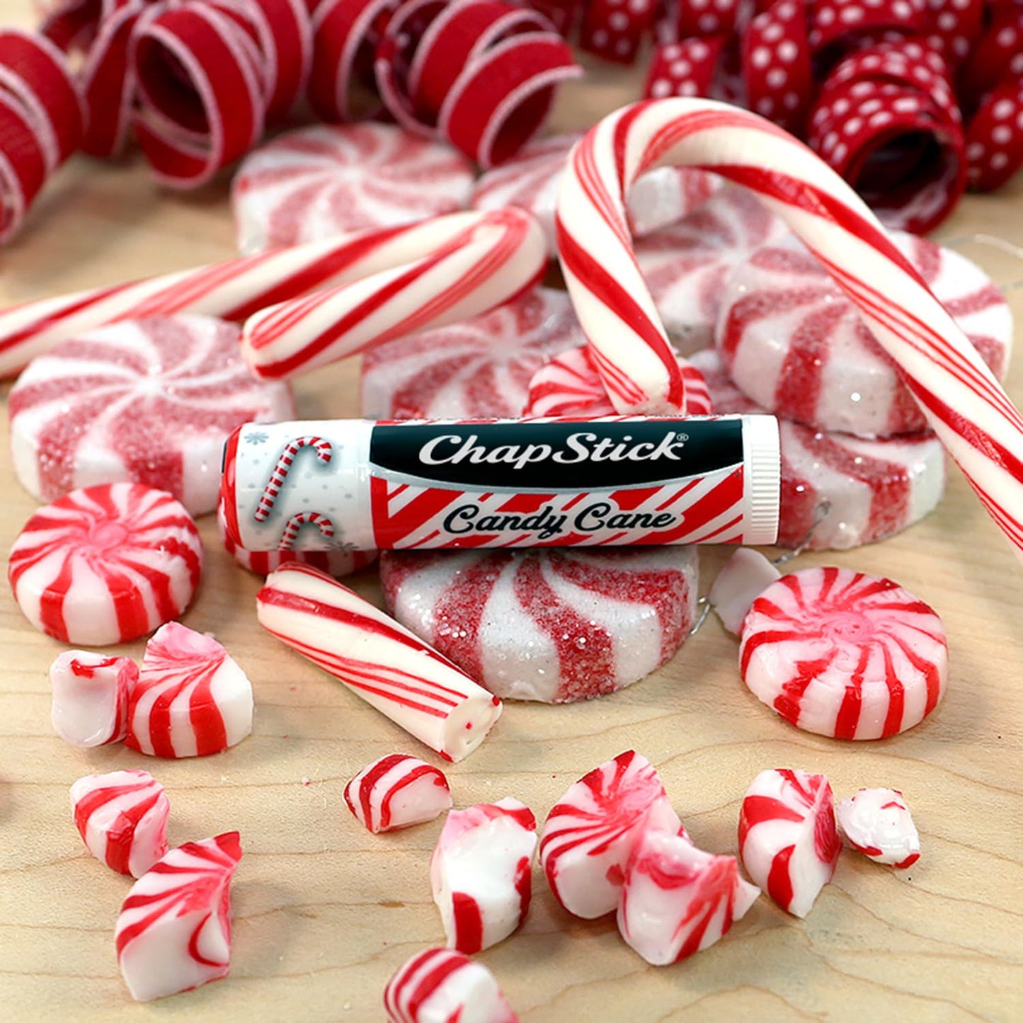 ChapStick Bulk Lip Balm – Holiday Variety 3-Packs (18 Sticks) Candy Cane, Sugar Cookie, Pumpkin Pie
