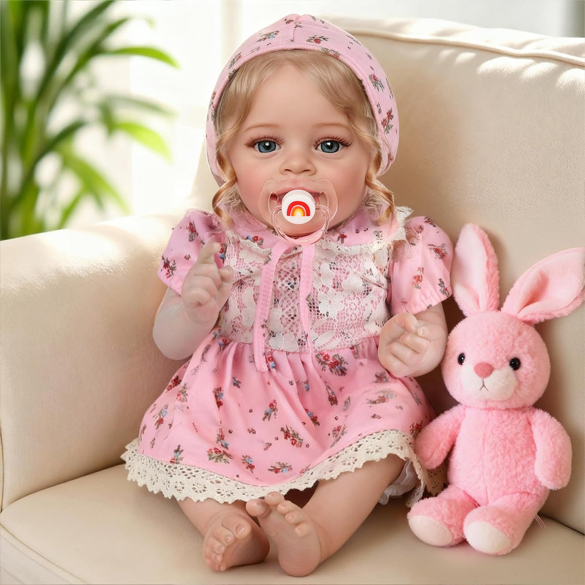 CHAREX Realistic Reborn Baby Doll Girl – 20-Inch Lifelike, Weighted, Gift Box Accessories