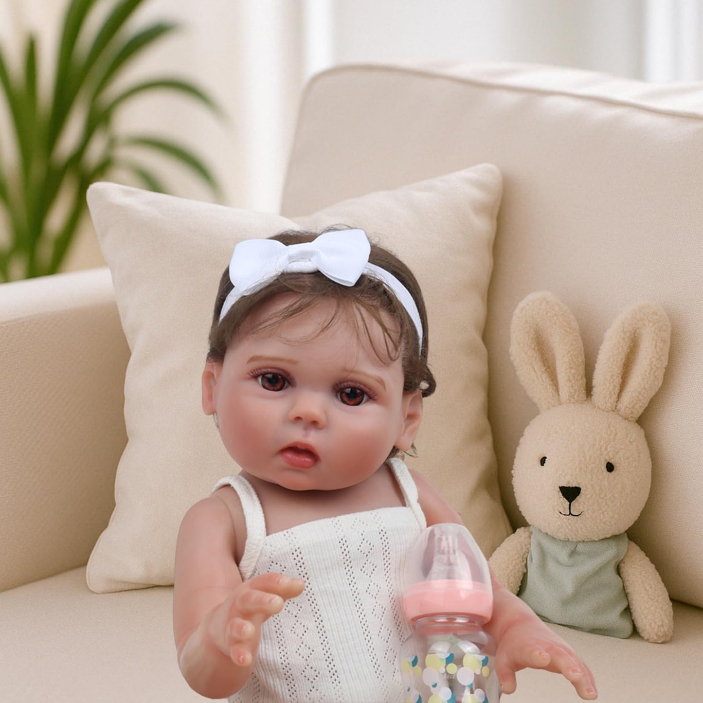CHAREX Realistic Reborn Baby Doll – 18-Inch Lifelike Baby Girl with Gift Set | Safe for Ages 3+