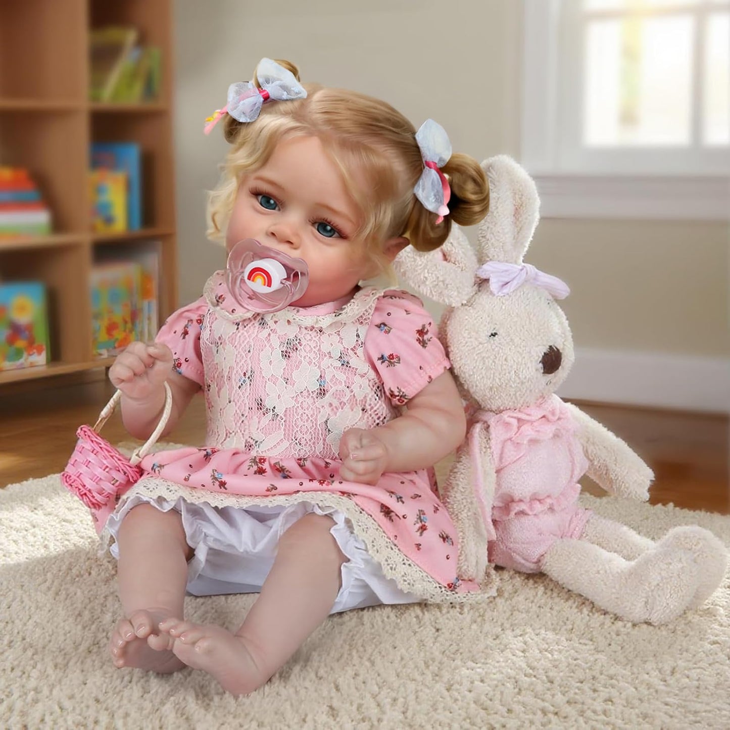 CHAREX Realistic Reborn Baby Doll Girl – 20-Inch Lifelike, Weighted, Gift Box Accessories