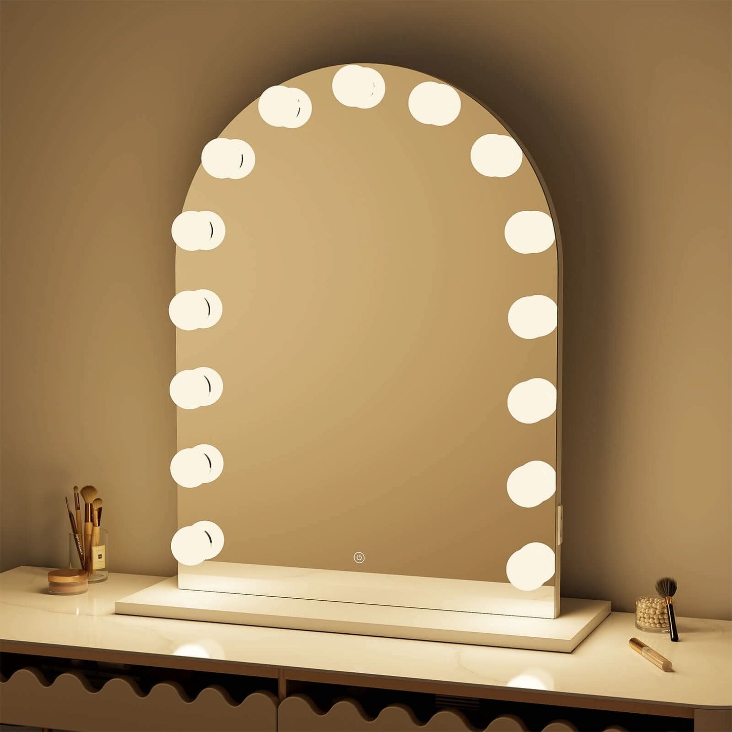 Charlize Arch Hollywood Mirror 80 x 60cm