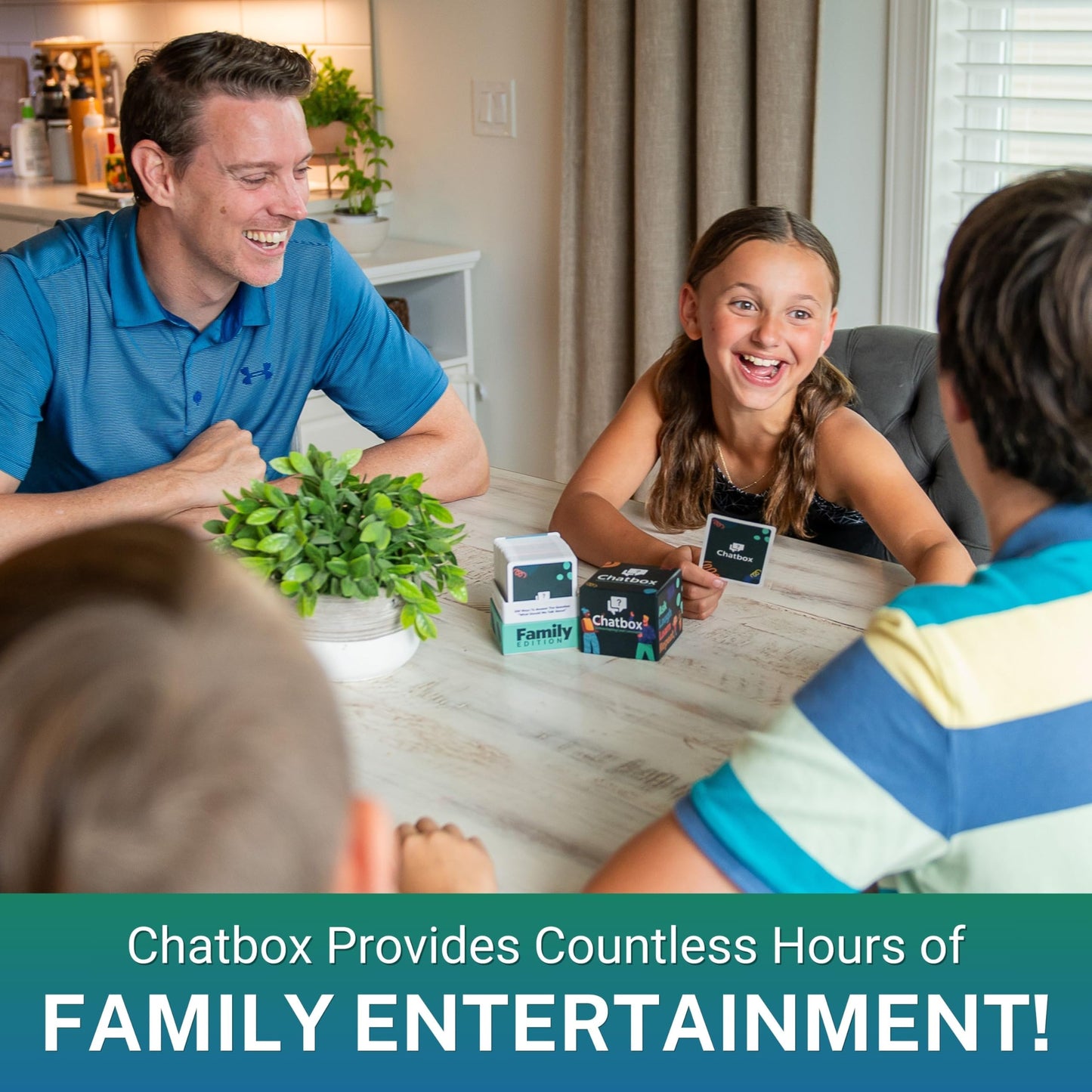 Chatbox 200 Conversation Starter Cards — Family, Travel & Party Card Game