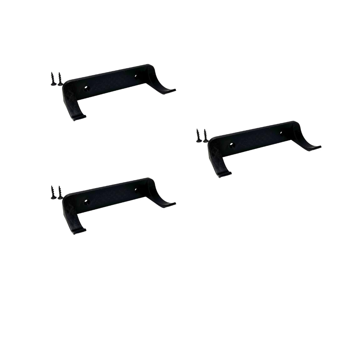 Chatelet Vertical Collectible Car Wall Display Mount for Lego Technic Racecars – 3 Pack Black, Made in USA