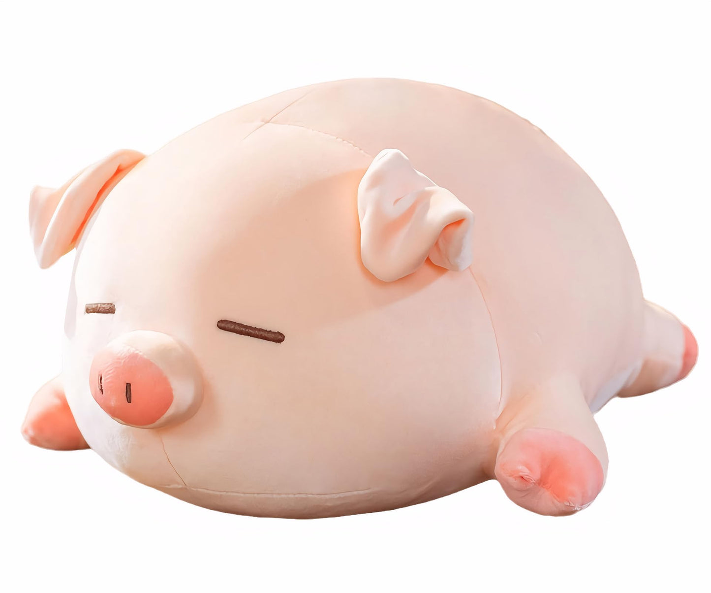 CHDGIOHA Pig Plush Pillow 15.7in – Kawaii Hugging Plush for All Ages