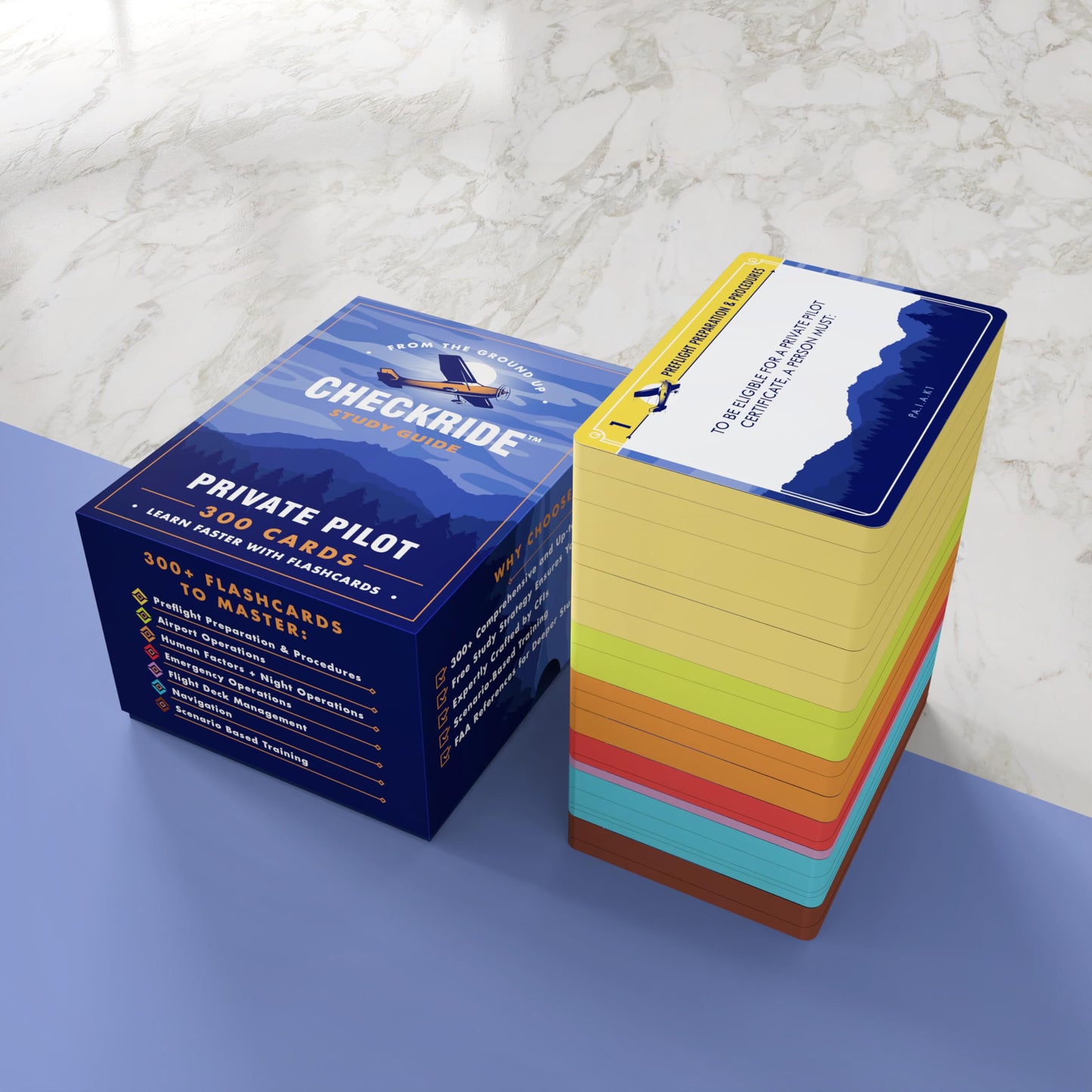 Checkride Study Guide – Private Pilot VFR Oral Exam Flashcards (310+ Cards)