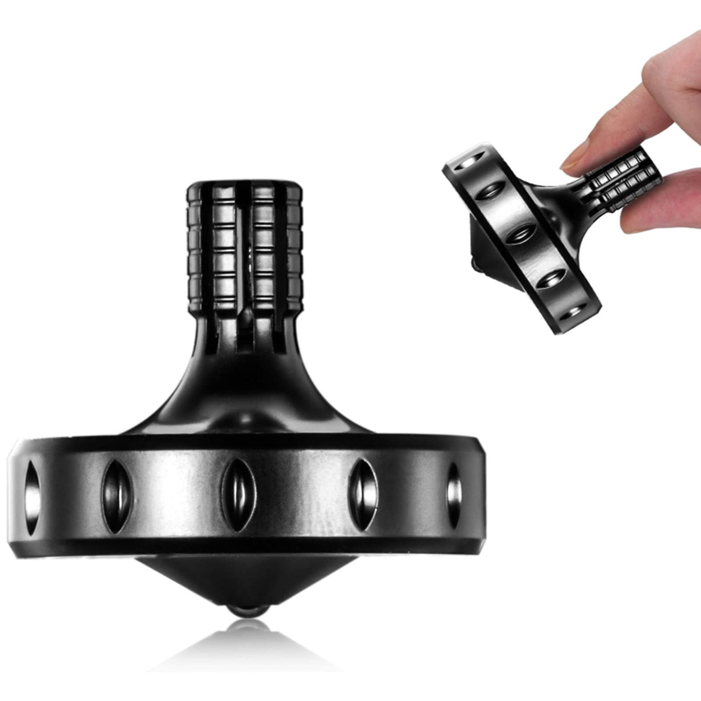 CHEETOP Precision Metal Spinning Top – Long Spin Time, Perfect Balance, Portable Stainless Steel